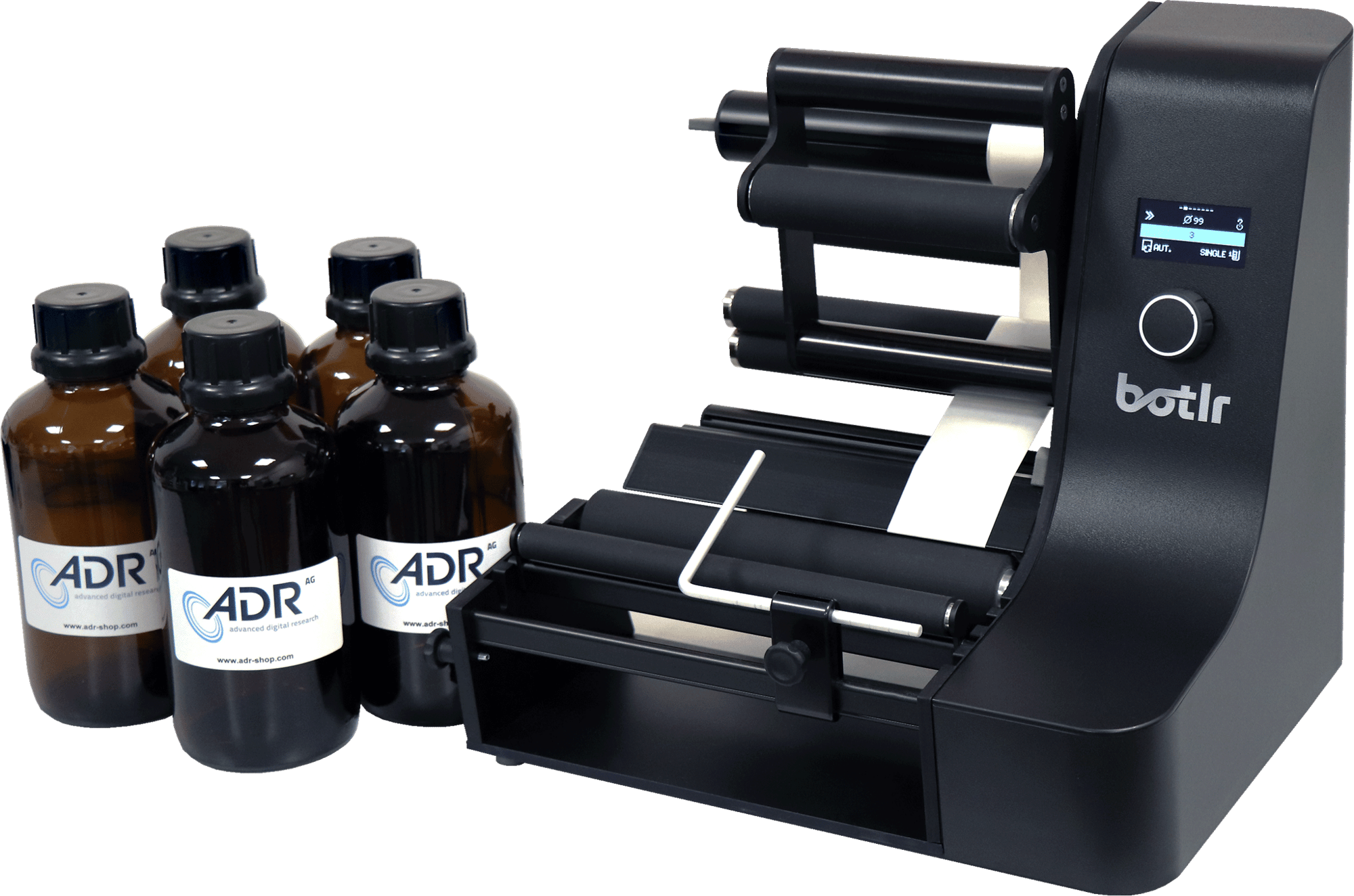 BOTLR-Étiqueteuse-semi-automatique-pour-bouteilles